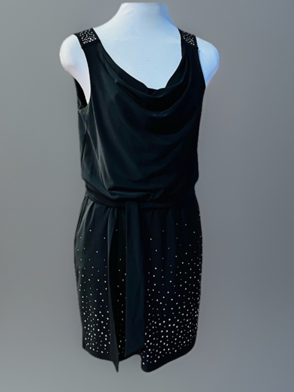 White House Black Market Black Sheath Cocktail Dress